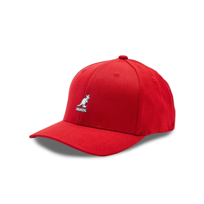 Image of Kangol Baseball cap wool Kangol Flexfit Rouge Unisex L/XL