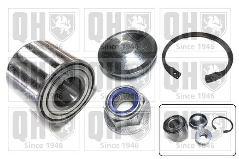 Image of QUINTON HAZELL Wheel bearing kit QUINTON HAZELL QWB1256