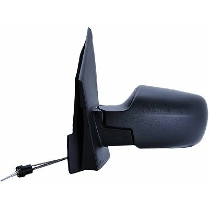 Image of DIEDERICHS 1404024 Wing mirror Right, black, Complete Mirror, Grained Outside Mirror (50)
