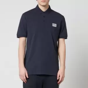 Image of HUGO Dereso_G Cotton-Pique Polo Shirt - L