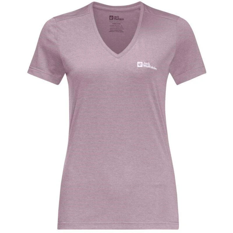Image of Jack Wolfskin Crosstrail T-Shirt Ladies Wild Blossom female 10 (S)
