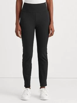 Image of Lauren by Ralph Lauren Adesina-Slim Leg-Pant - Polo Black, Size S, Women