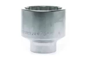 image of Teng Tools M110575 1" Drive - Regular 12pt Metric 75mm Socket Chrome Vanadium