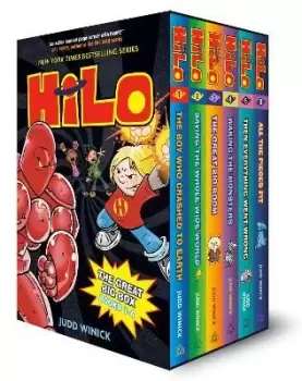 Image of Hilo: The Great Big Box: Books 1-6 by Judd Winick