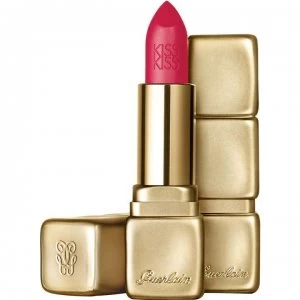 Image of Guerlain KissKiss Hydrating Matte Lip Colour - M378 Raspberry
