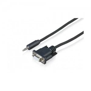 Image of Sony CAB-RSJA1 3.5mm D-Sub Black cable interface/gender adapter