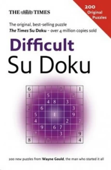 Image of Difficult Su Doku by Wayne Gould Paperback