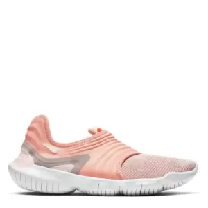 image of Nike Free Run FlyKnit 3.0 Trainers Ladies - Pink