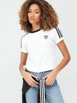 Image of Adidas Originals Short Sleeve T-Shirt - White