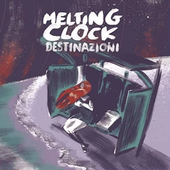 Image of Melting Clock - Destinazioni Vinyl