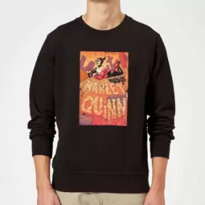 Image of Batman Harley Quinn Cover Sweatshirt - Black - M - Black