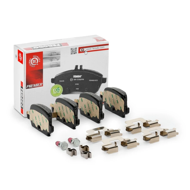 Image of FERODO Brake pad set FERODO FDB1472
