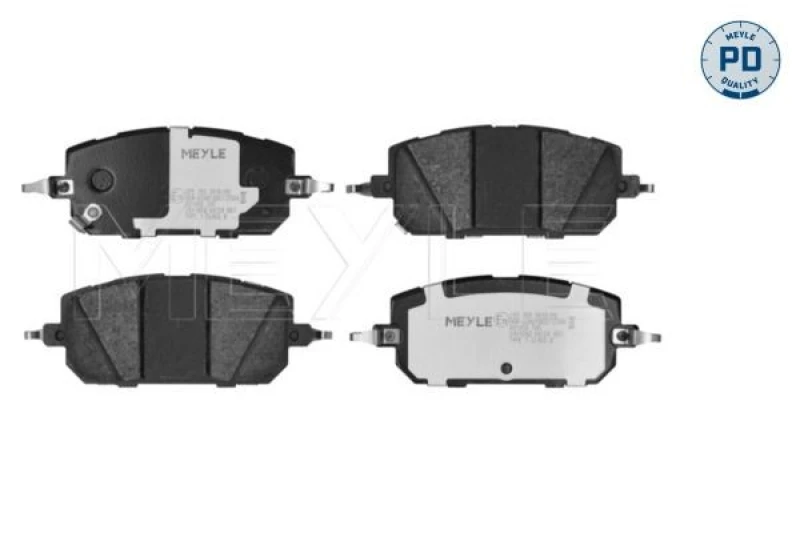 Image of Brake pad set MEYLE 025 265 0616/PD