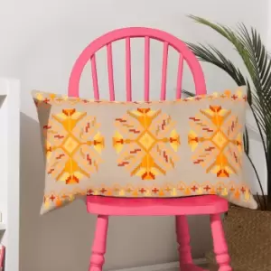 Image of Kalina Cushion Orange / 35 x 60cm / Polyester Filled