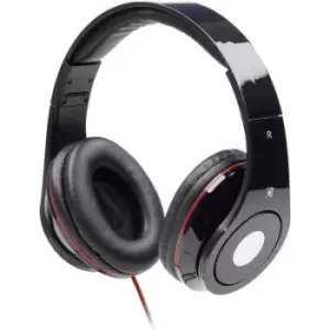 image of Gembird Detroit MHS-DTW-BK Foldable On Ear Headphones