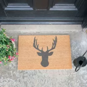 Image of Artsy Doormats Stagshead Grey Doormat
