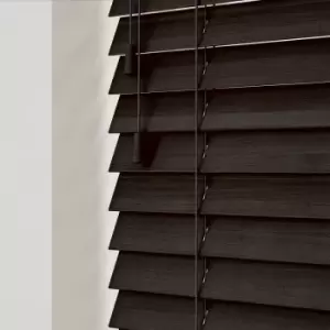 Image of Wooden Venetian Blinds With Strings120DBORW