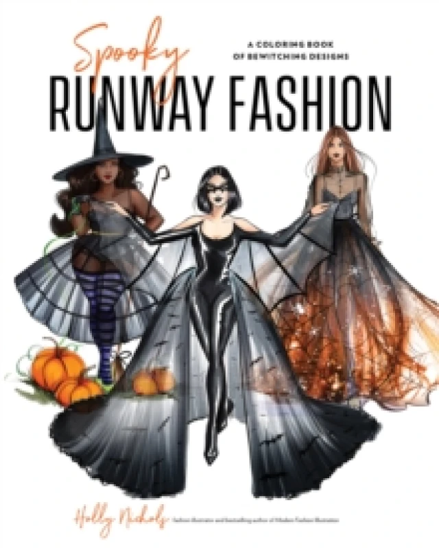 Image of Spooky Runway Fashion : A Coloring Book of Bewitching Designs Paperback / softback