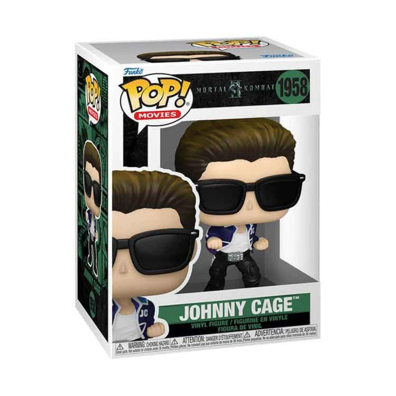 Image of AJ Toys & Books Funko Mortal Kombat II (2026) POP! Games Vinyl Figure Johnny Cage