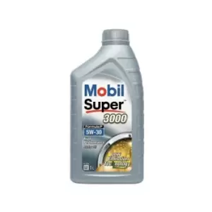 image of 6x Mobil Super 3000 Formula P 5W-30 Synthetic 1L Car Engine Oil Lubricant 151310