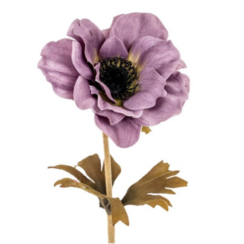 Image of Hill Interiors Anemone Anemone Artificial Flower Purple (One Size)