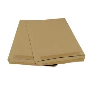 Image of Office C4 90gm2 Mediumweight Self Seal Pocket Window Envelopes Manilla
