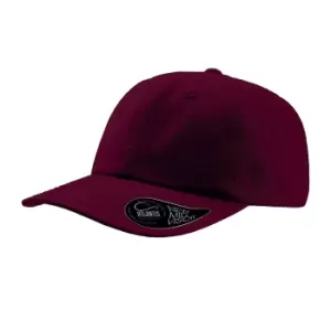 Image of Atlantis Dad Hat Unstructured 6 Panel Cap (One Size) (Burgundy)
