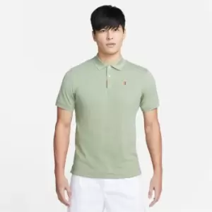 Image of Nike Dri-FIT Slam Mens Tennis Top - White