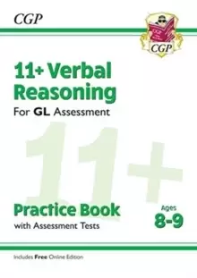 Image of 11+ GL Verbal Reasoning Practice Book & Assessment Tests - Ages 8-9 (with Online Edition)