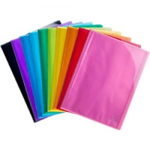 Image of Exacompta Display Book 85670E A4 Assorted 20 Pockets Pack of 20
