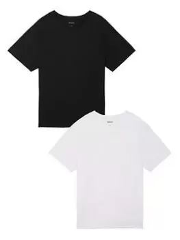 Image of BOSS Bodywear Big & Tall 2 Pack Short Sleeve T-Shirts - Multi, Size 5XL, Men