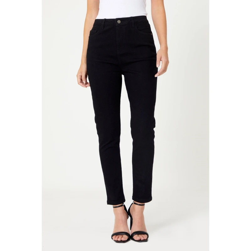 Image of Be You Hallie High Waist Jean - Black 10
