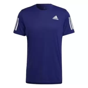 Image of adidas Own the Run Tee Mens - Legacy Indigo / Reflective Sil