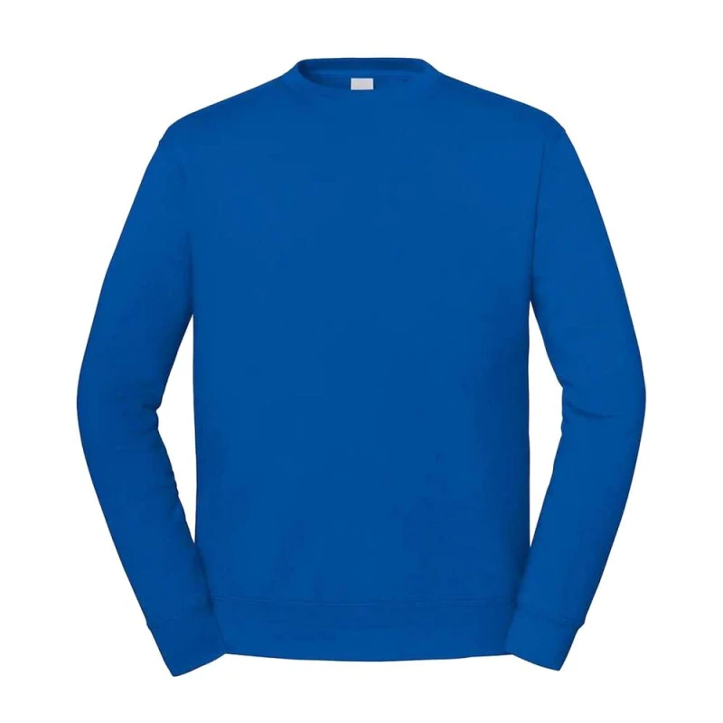 Image of Fruit of the Loom Mens Iconic Premium Set-in Sweatshirt in Blue Size: 3XL Blue Male 3XL