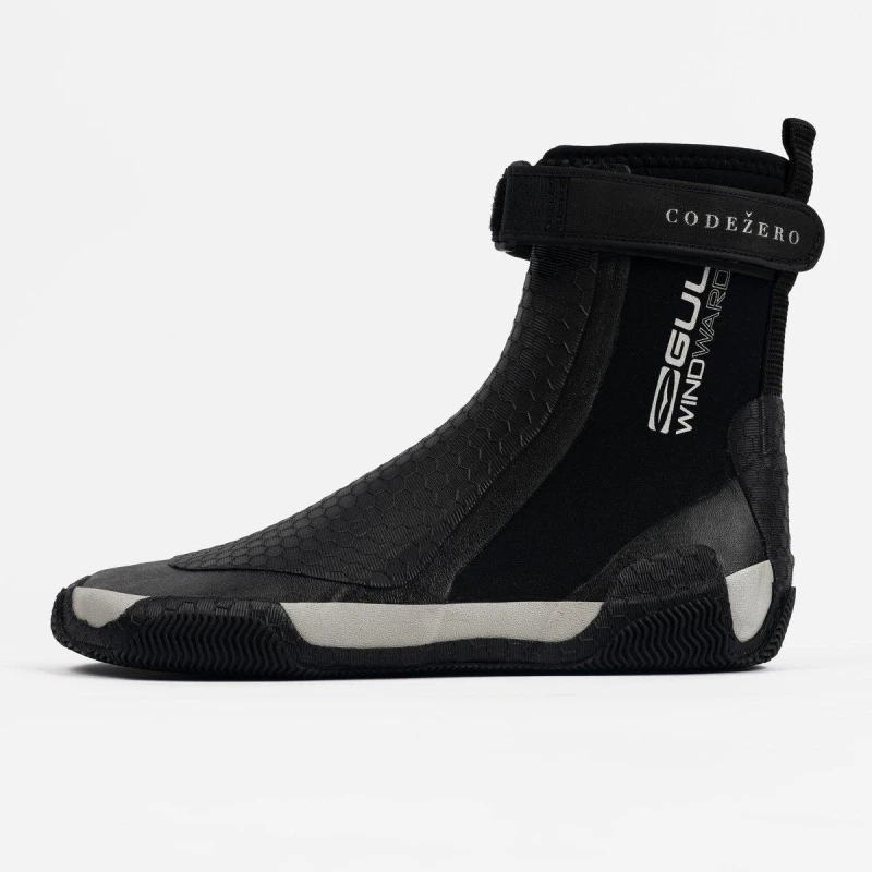 Image of Gul 5MM CZ WINDWARD BOOT Black unisex 12