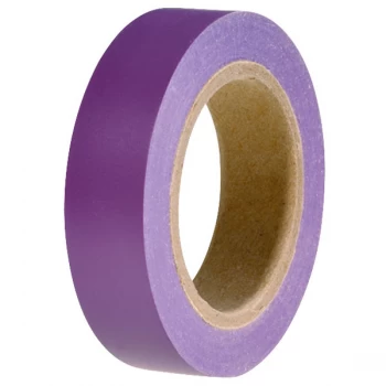 Image of HellermannTyton 710-00109 HelaTape Flex 15 - PVC Tape Violet 15mm ...