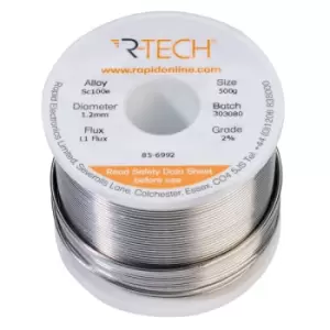 Image of R-TECH 856992 SC100e Solder 2% L1 Flux