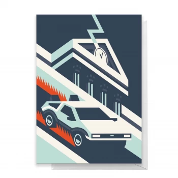 Back To The Future Greetings Card - Standard Card