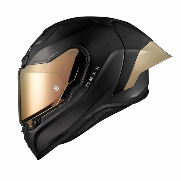 Image of Nexx X.R3R Zero Pro 2 Carbon Gold Matt Full Face Helmet Size L