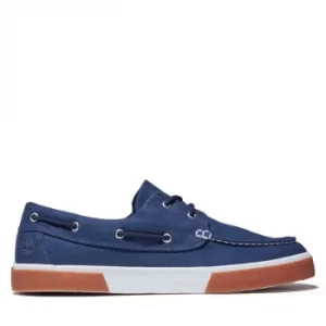 Image of Timberland Union Wharf 2.0 Ek+ Boat Shoe For Men In Navy, Size 10