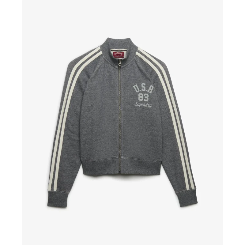 Image of Superdry Womens jacket Superdry Athletic Essentials Gris Female M