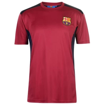 Image of Source Lab Barcelona Poly T Shirt Mens - Red