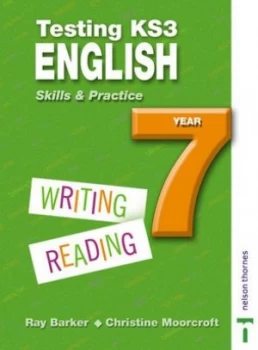 Image of Testing Ks3 English Year 7 by Christine Moorcroft Paperback