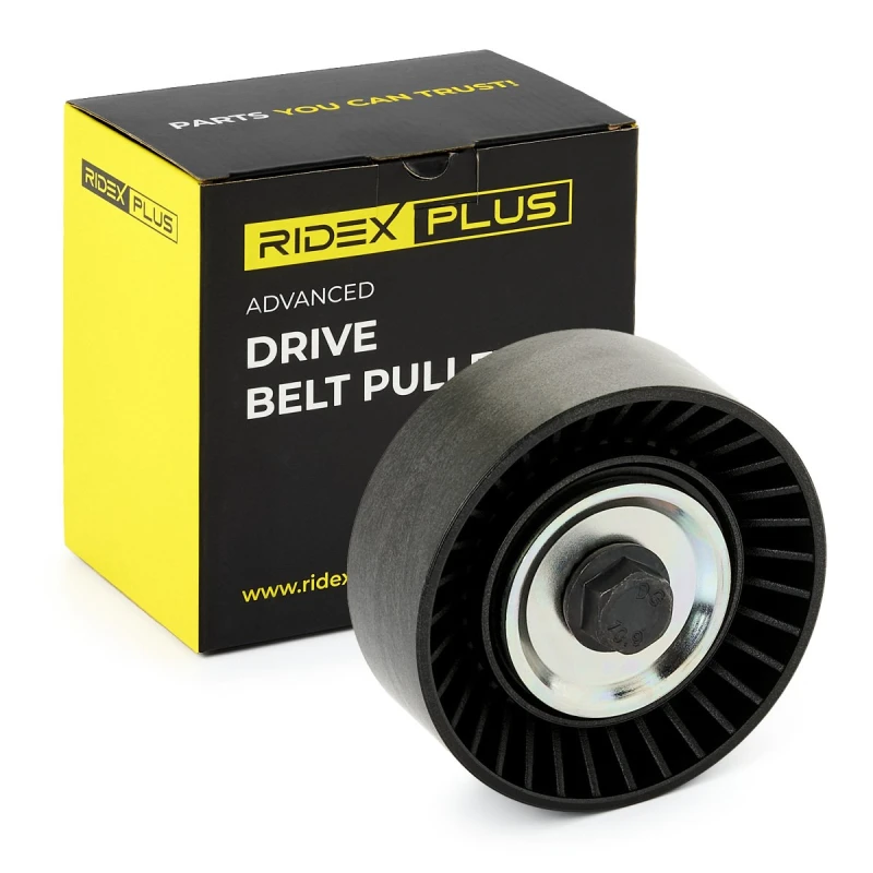 Image of RIDEX PLUS Deflection / guide pulley, V-ribbed belt RIDEX PLUS 312D0016P