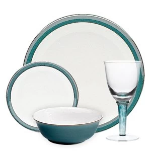 Image of Denby Greenwich 16 Piece Entertaining Set