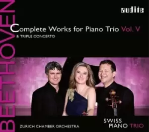 image of Beethoven Complete Works for Piano Trio & Triple Concerto - Volume 5 by Ludwig van Beethoven CD Album