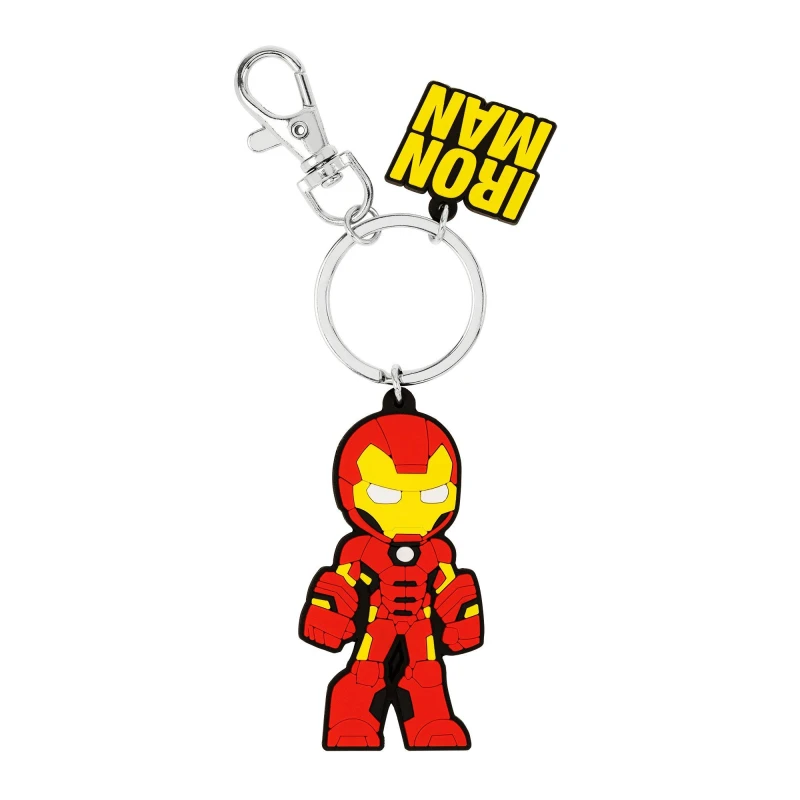 Image of Iron Man Kids Keyrings Red male One Size