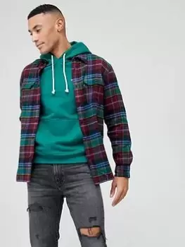 Image of Levis Jackson Worker Checked Overshirt - Multi Size M Men