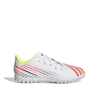 Image of adidas Predator Edge.4 Astro Turf Football Boots Kids - White