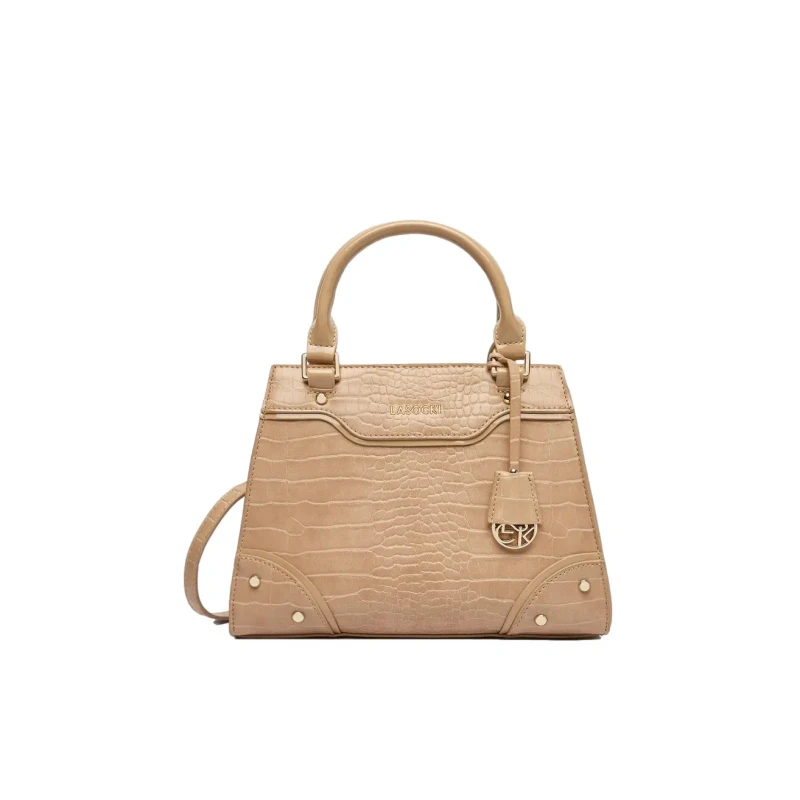 Image of LASOCKI Womens Handbag Lasocki Beige Female 25x20x11 cm